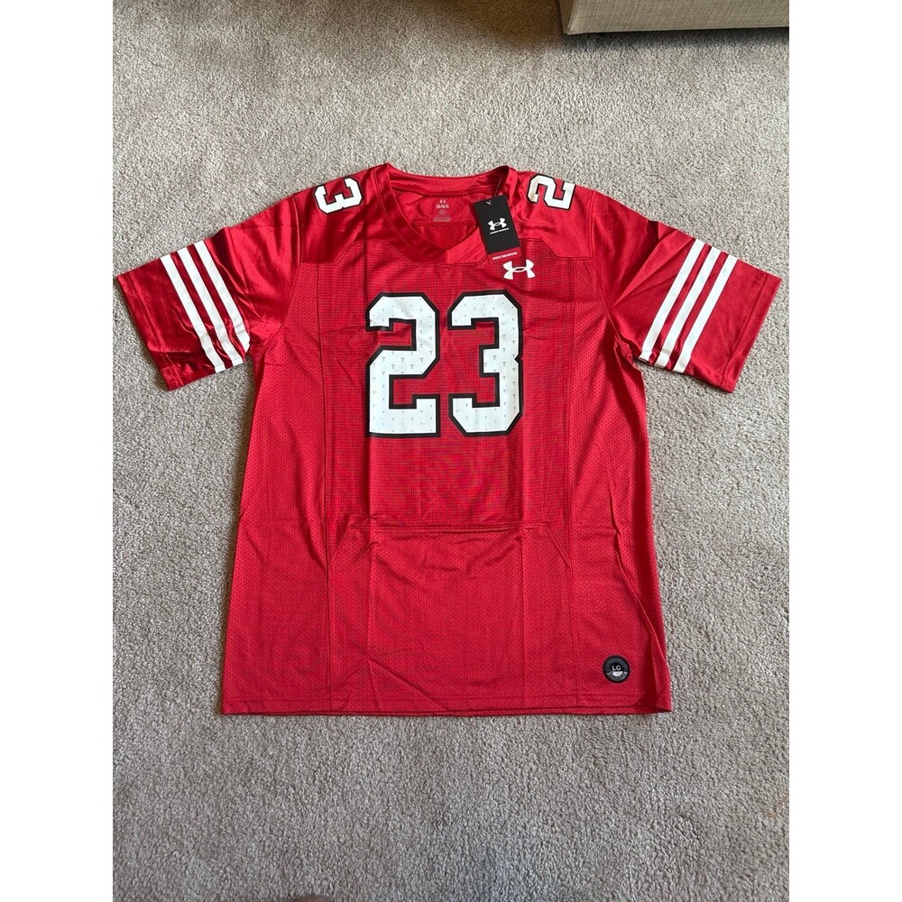 Texas Tech Red Raiders Under Armour NWT Men’s Football Jersey Size Large
